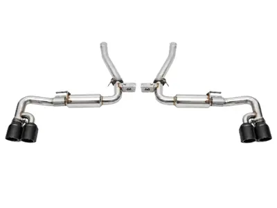 Fabspeed Supercup Exhaust System, Satin Black. Porsche 958.2 Cayenne V6 (2015-2018) - 95811191200, 95804420000 - FS.POR.9582V6.SCUPB